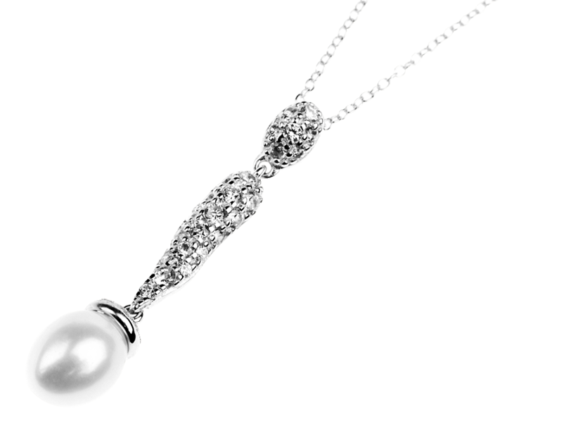 pave´ brilliants necklace
