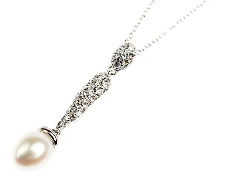 pave´ brilliants necklace