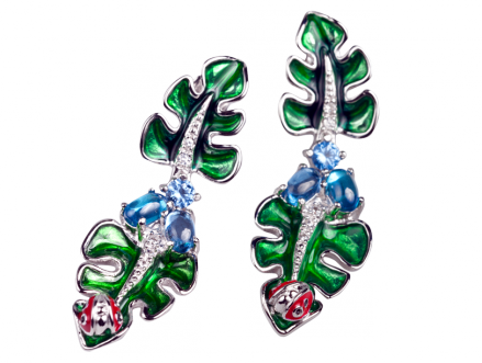 tiny drops earrings